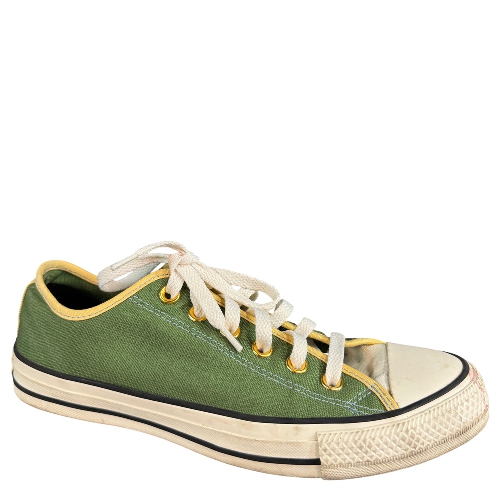Converse Chuck Taylor All Star Low Top Green Yellow 152621C Mens 6.5 Womens 8.5